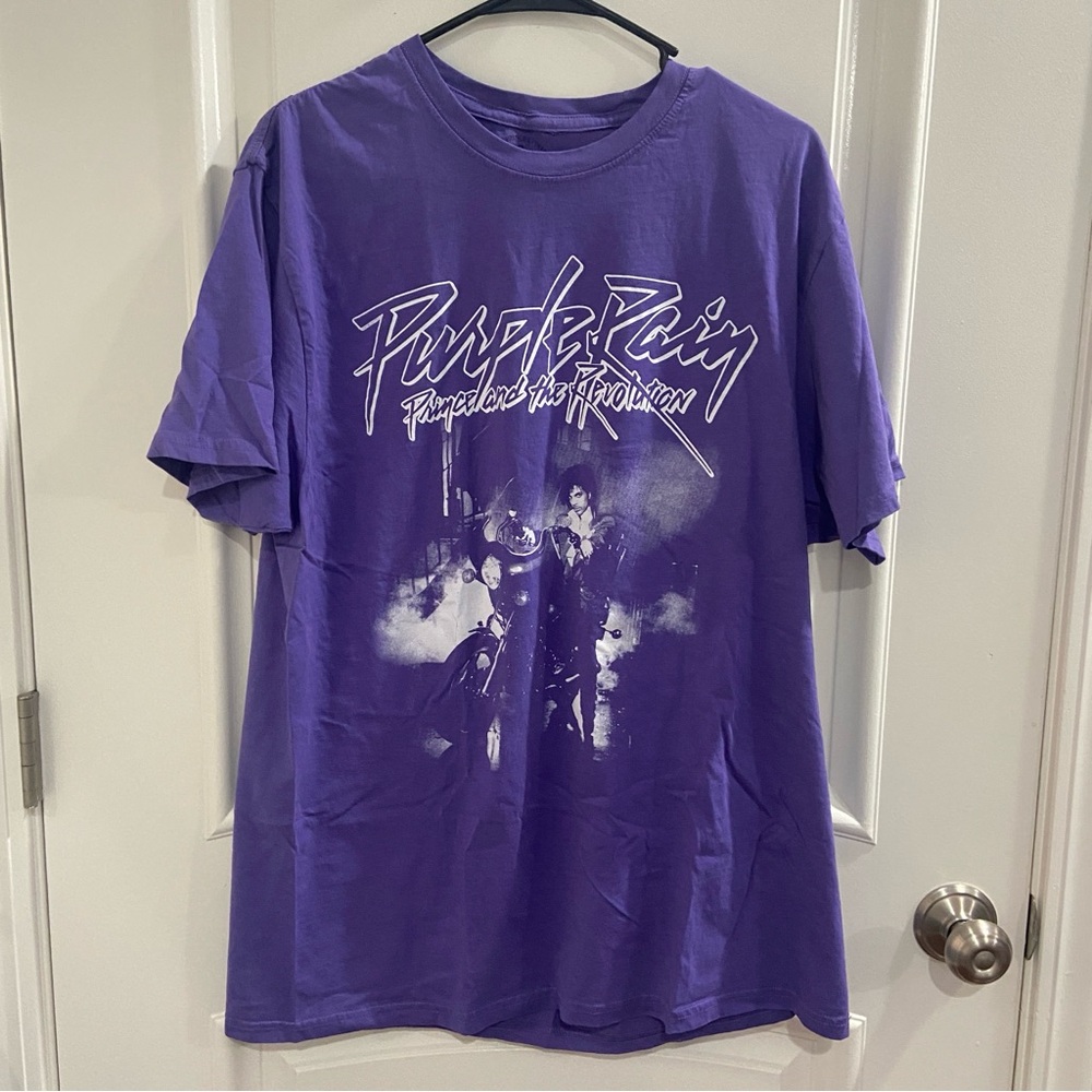 NWOT Purple Rain/Prince And The Revolution T-Shirt, Unisex Size 2X
